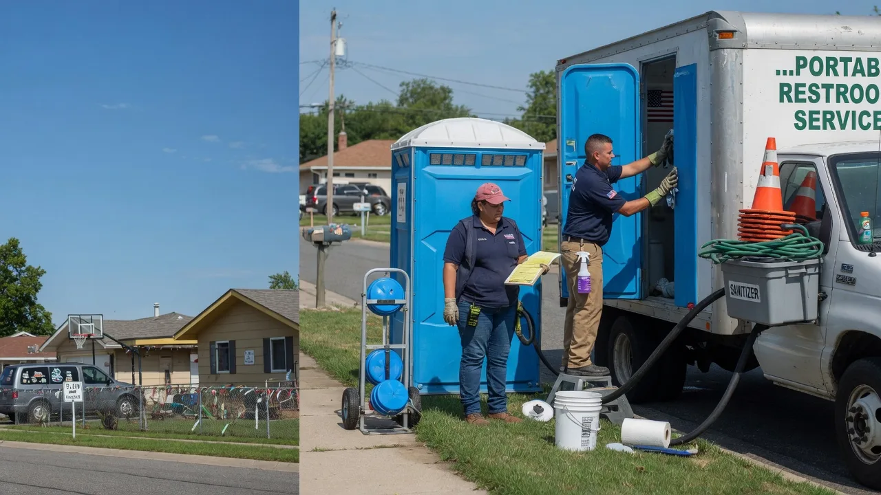 Portable Toilet Rental in Green, KS near me